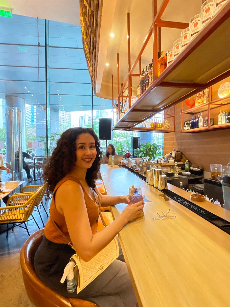 Dining ambiance inside The Split BGC