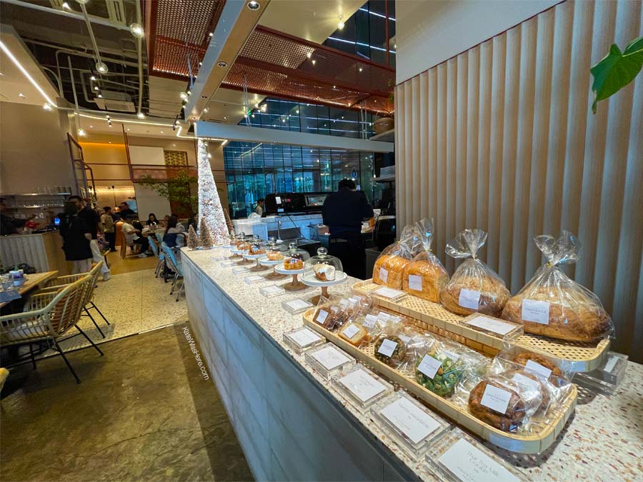 Artisanal pastries at Providore bakery counter